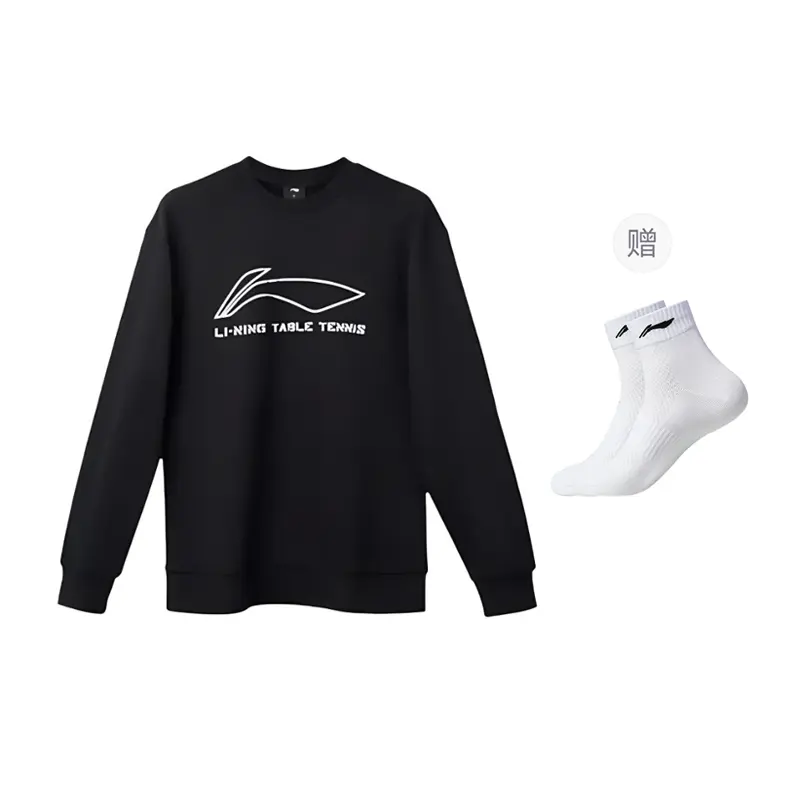Мужская толстовка Li Ning с круглым вырезом, средней и стандартной длины., черный li-ning socks 1 pack
Мужская толстовка Li Ning с круглым вырезом, средней и стандартной длины., черный li-ning socks 1 pack