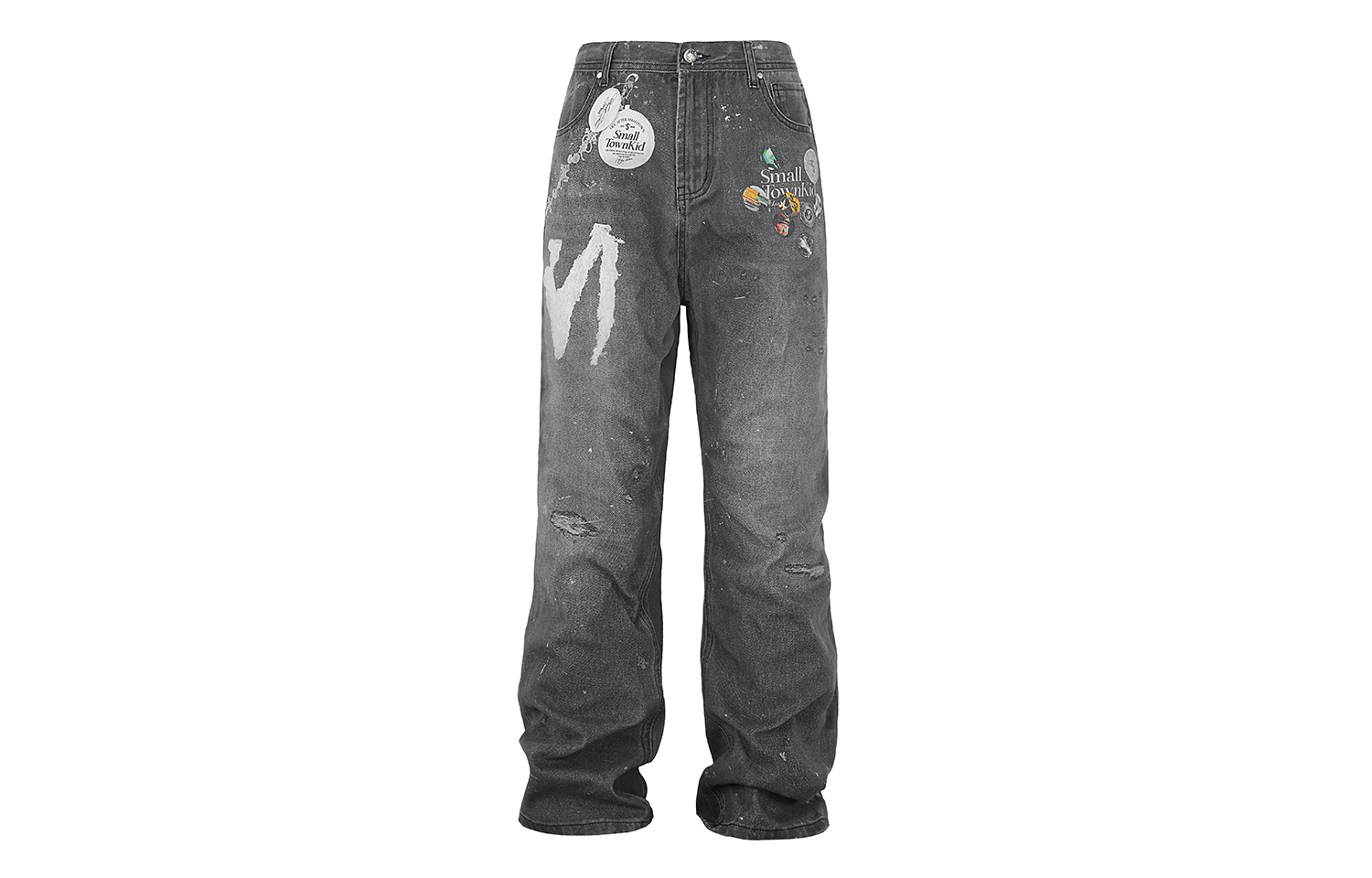 Джинсы унисекс STK SMALL TOWN KID, черный
Джинсы унисекс STK SMALL TOWN KID, черный