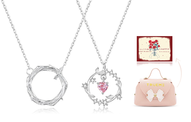 Унисекс ожерелье TRUE ME, Thorn Heart Couple Necklace+Sweet Box
Унисекс ожерелье TRUE ME, Thorn Heart Couple Necklace+Sweet Box