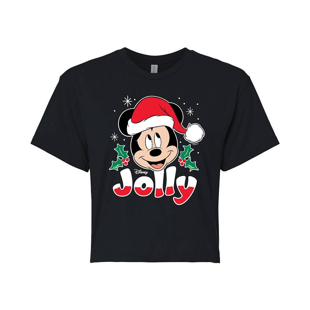 Укороченная футболка Disney's Mickey Mouse Junior's Jolly Licensed Character, черный
Укороченная футболка Disney's Mickey Mouse Junior's Jolly Licensed Character, черный