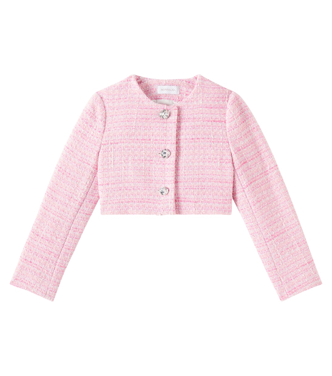 Пиджак Bon Ton из хлопчатобумажной ткани в виде твида Monnalisa, Rosa + Argento
Пиджак Bon Ton из хлопчатобумажной ткани в виде твида Monnalisa, Rosa + Argento