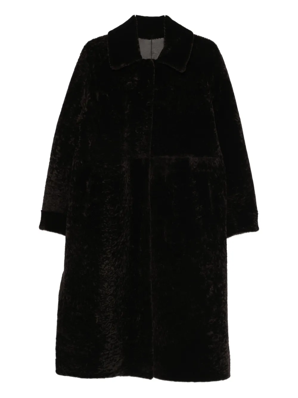 Пальто из овчины с воротником Manzoni 24, коричневый
Пальто из овчины с воротником Manzoni 24, коричневый