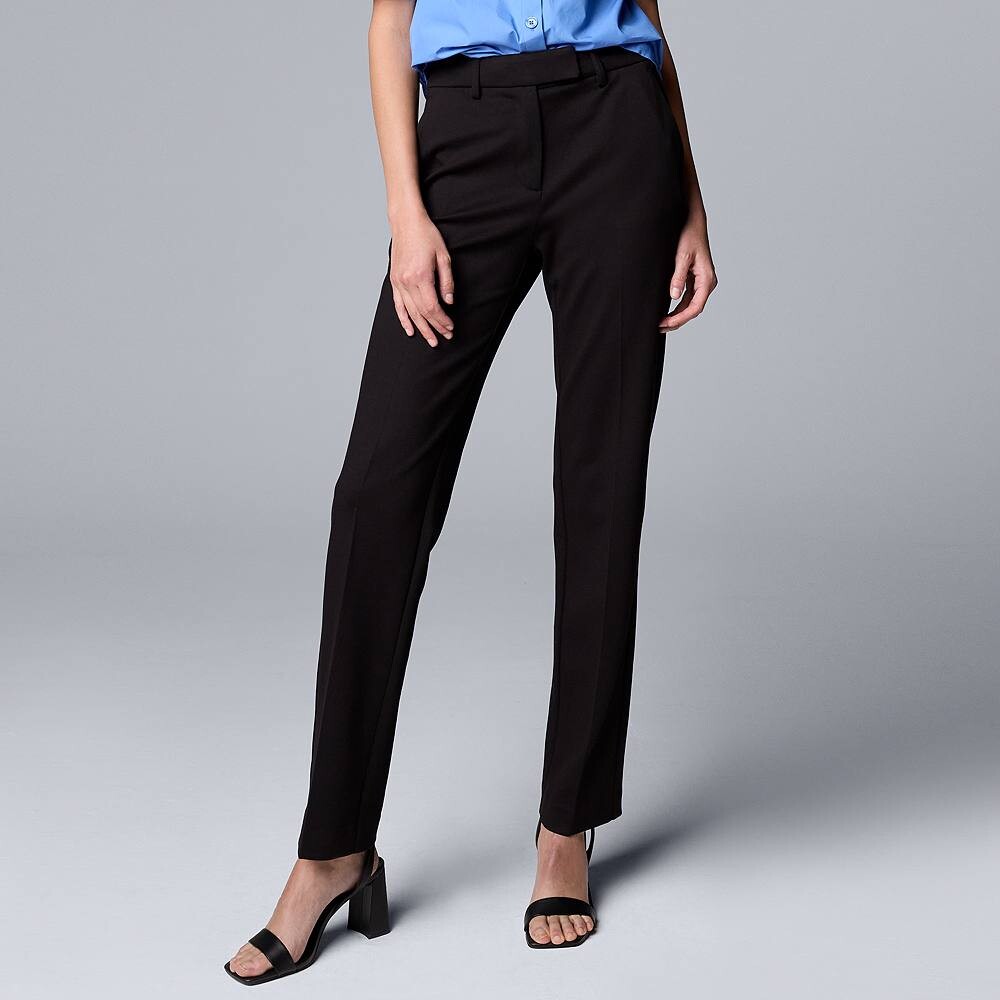Petite Simply Vera Узкие прямые брюки с высокой посадкой Vera Wang Simply Vera Vera Wang, цвет Vera Black
Petite Simply Vera Узкие прямые брюки с высокой посадкой Vera Wang Simply Vera Vera Wang, цвет Vera Black