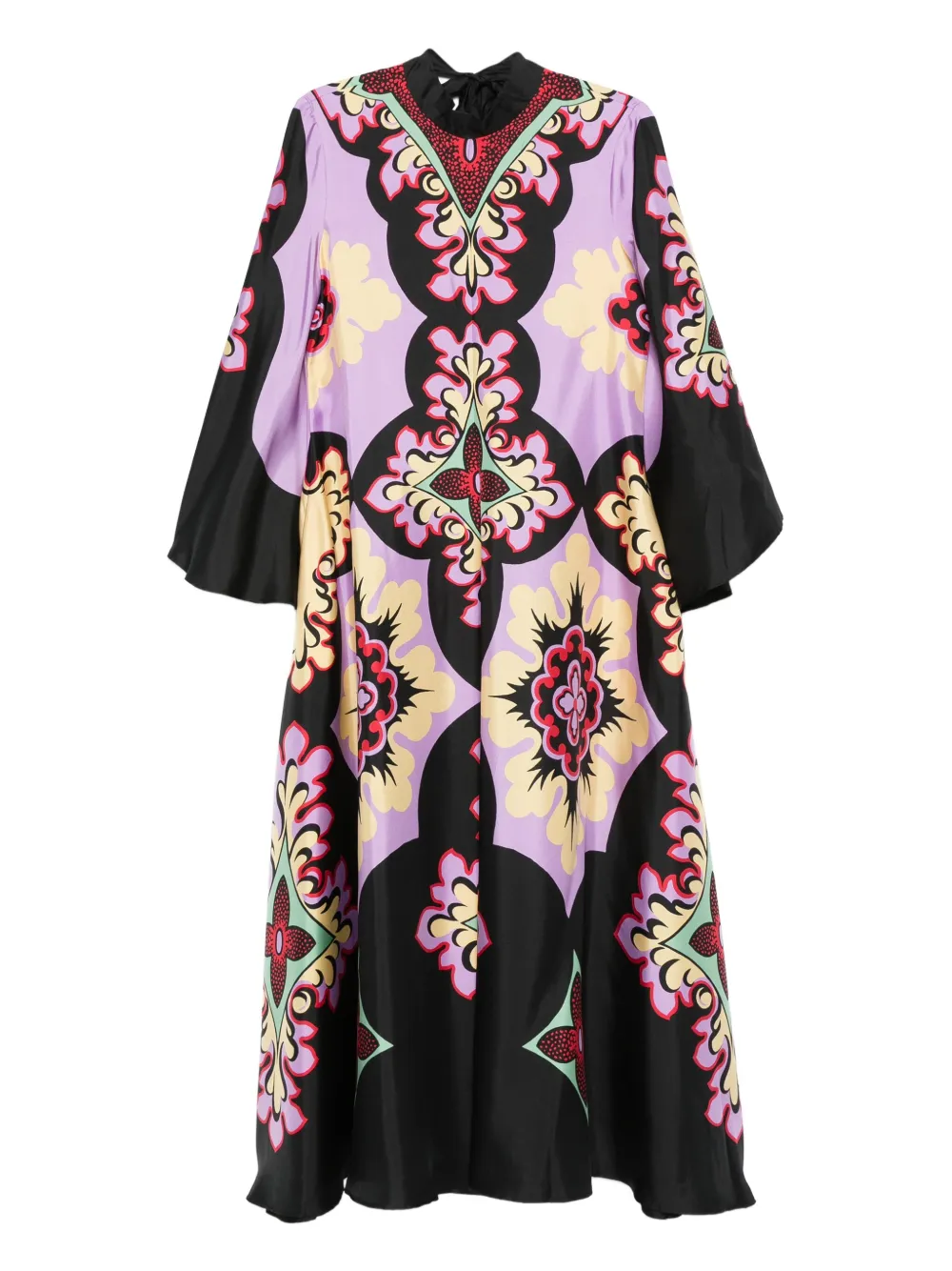 Принтованное шелковое макси-платье La DoubleJ, фиолетовый
Принтованное шелковое макси-платье La DoubleJ, фиолетовый