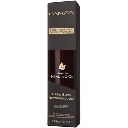 L'ANZA Rapid Bond Reconstructor Keratin Healing Oil Hair Care Bond Repair Treatment Phyto IV Complex Hair Repair Treatment for Damaged Hair & Dry Hair Vegan Hair & Section End Repair Serum 100 мл
L'ANZA Rapid Bond Reconstructor Keratin Healing Oil Hair Care Bond Repair Treatment Phyto IV Complex Hair Repair Treatment for Damaged Hair & Dry Hair Vegan Hair & Section End Repair Serum 100 мл