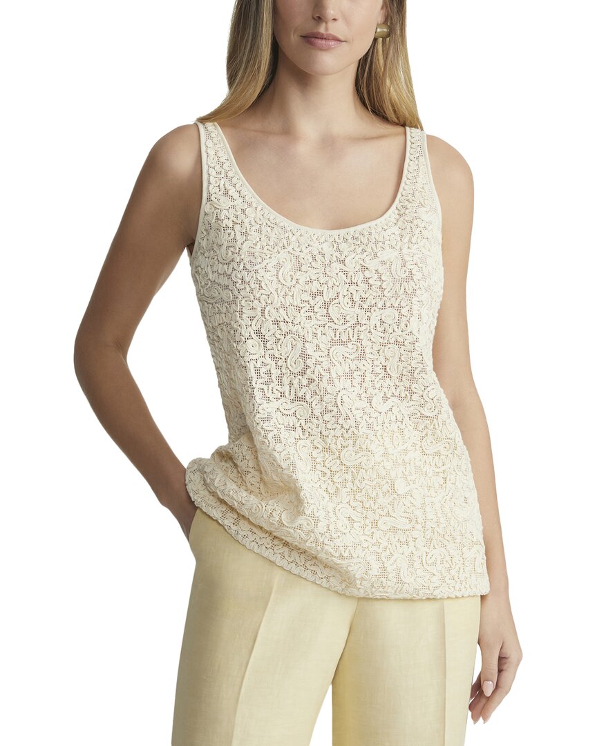 Lafayette 148 New York Вышитая майка, Creme Fraiche
Lafayette 148 New York Вышитая майка, Creme Fraiche