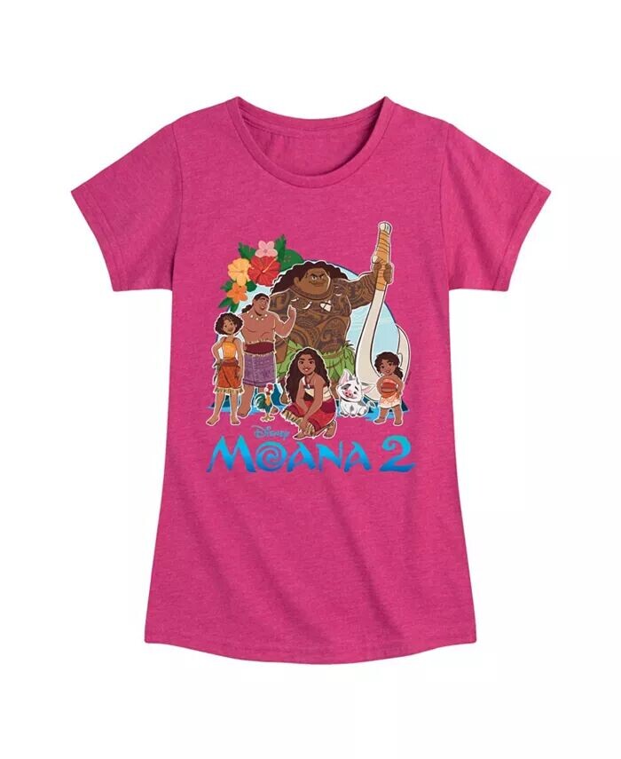Футболка с коротким рукавом и принтом «Моана 2» для больших девочек Disney, розовый
Футболка с коротким рукавом и принтом «Моана 2» для больших девочек Disney, розовый