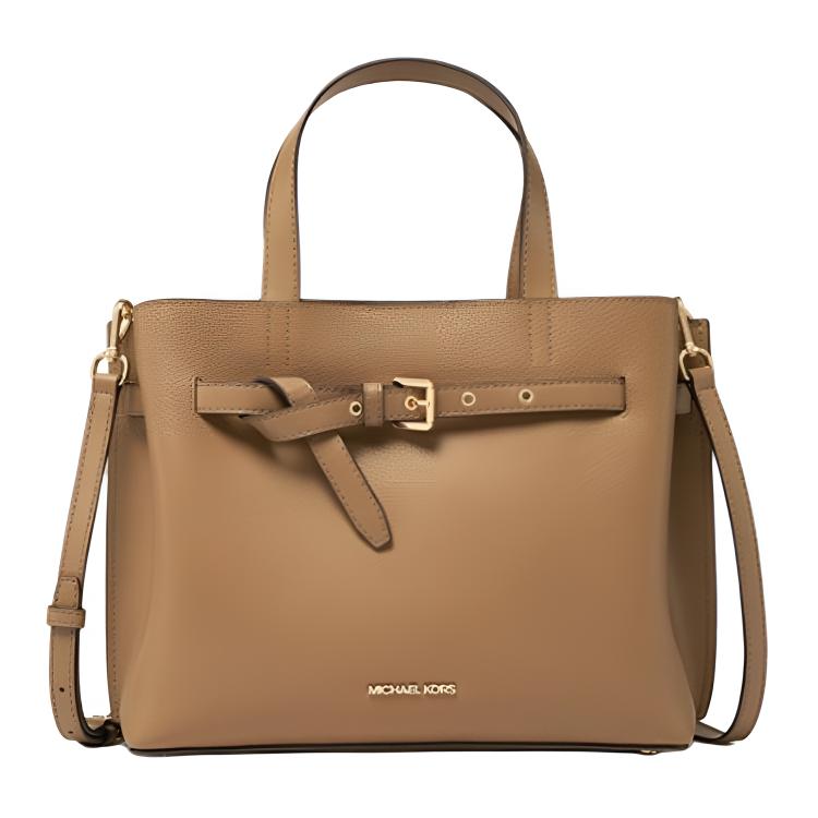 MICHAEL KORS Сумка Emilia из искусственной кожи большая женская верблюжья 
MICHAEL KORS Сумка Emilia из искусственной кожи большая женская верблюжья