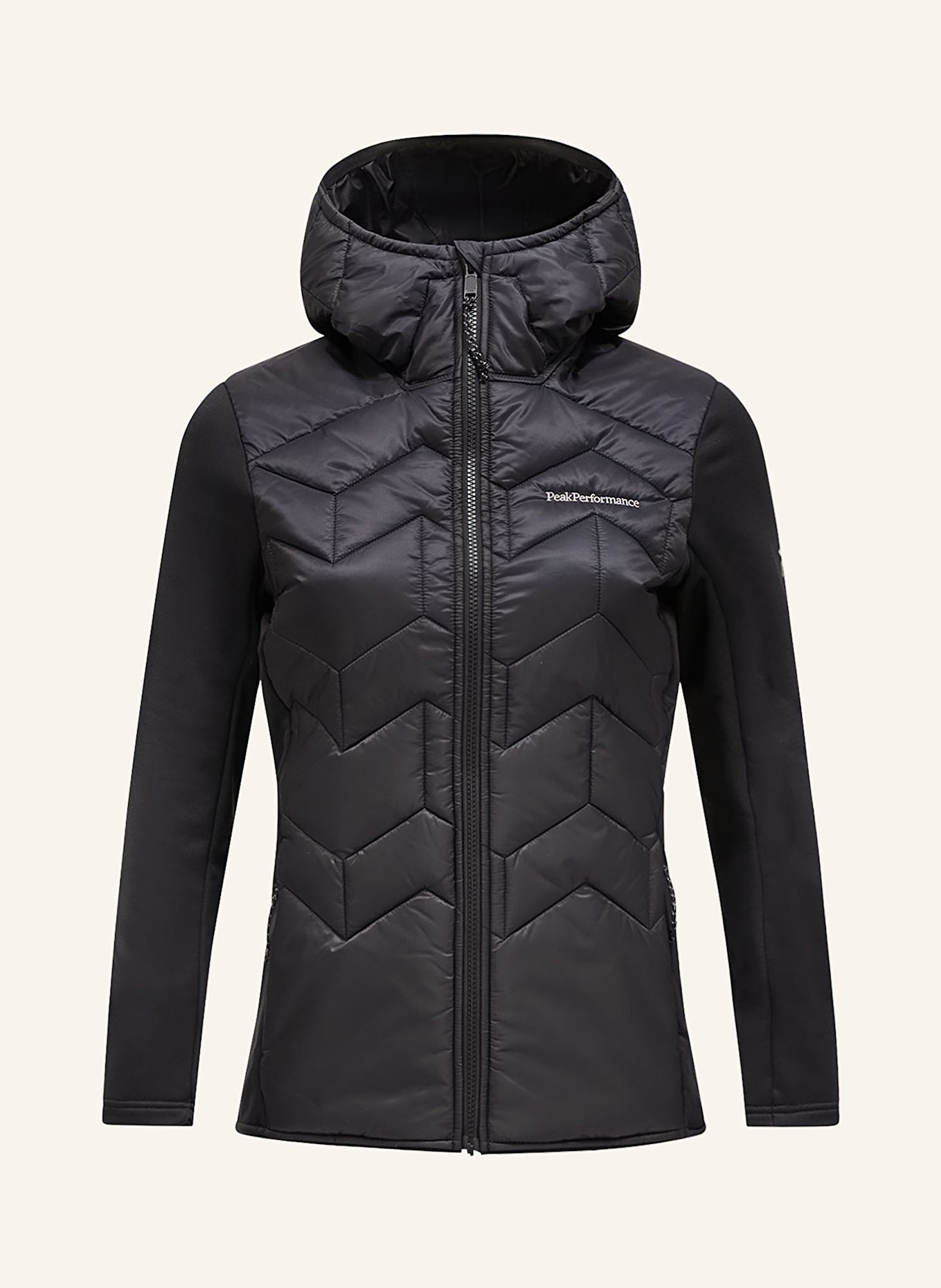 Гибридная стеганая куртка с подкладкой Elevate Peak Performance, черный
Гибридная стеганая куртка с подкладкой Elevate Peak Performance, черный