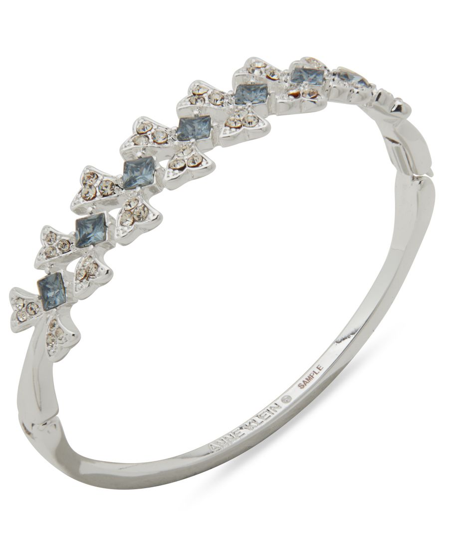 Браслет с рифленой петлей из стекла и пластика Anne Klein, Sterling silver, Darkpurple
Браслет с рифленой петлей из стекла и пластика Anne Klein, Sterling silver, Darkpurple