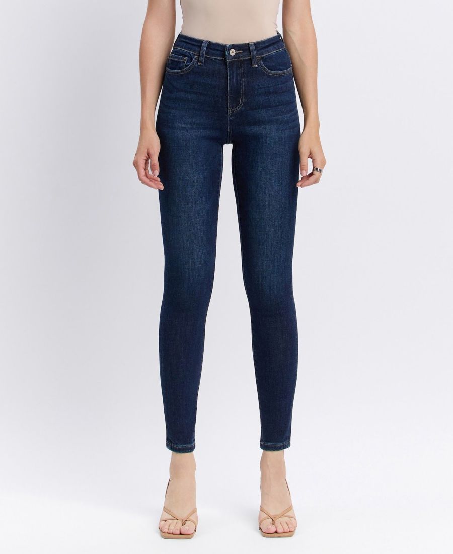 Женские джинсы с высокой посадкой и зауженными штанинами до щиколотки Vervet, Dark blue
Женские джинсы с высокой посадкой и зауженными штанинами до щиколотки Vervet, Dark blue