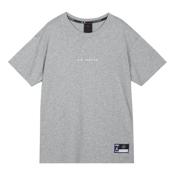 Футболка x fragment design crossover однотонные круглые горловины короткие рукава Air Jordan, серый
Футболка x fragment design crossover однотонные круглые горловины короткие рукава Air Jordan, серый