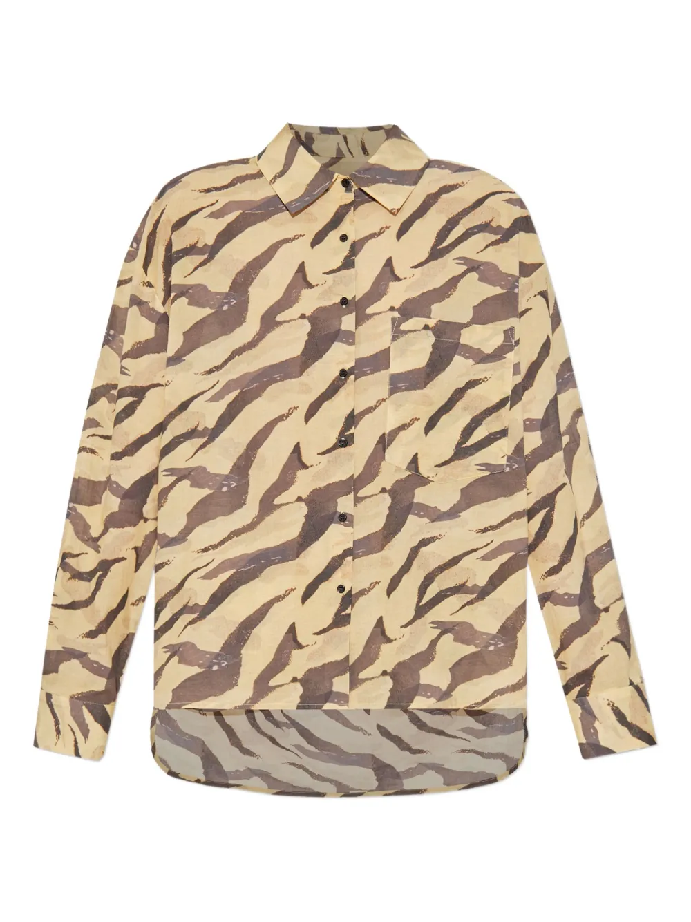 Рубашка Deriana с тигровым принтом IRO, желтый
Рубашка Deriana с тигровым принтом IRO, желтый