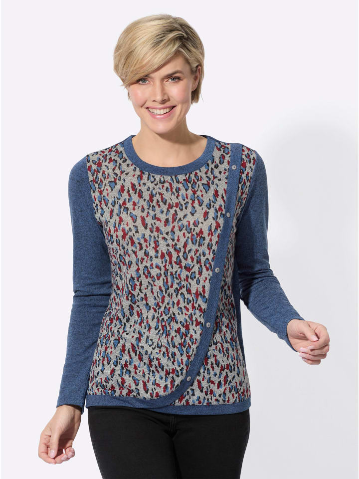 Рубашка с длинными рукавами из меланжевого денима синего цвета WITT WEIDEN
Рубашка с длинными рукавами из меланжевого денима синего цвета WITT WEIDEN