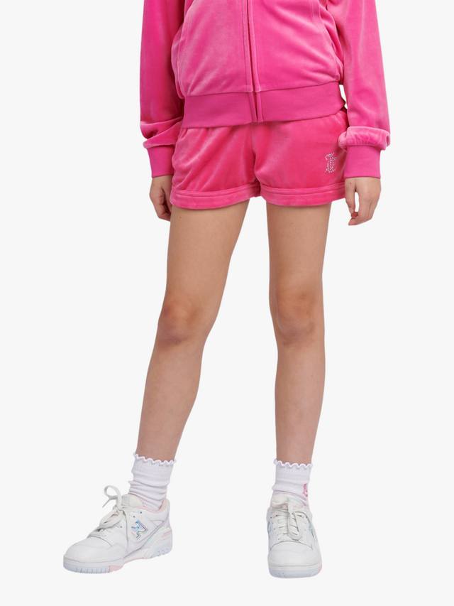 Детские велюровые складывающиеся шорты Juicy Couture, Fuchsia
Детские велюровые складывающиеся шорты Juicy Couture, Fuchsia