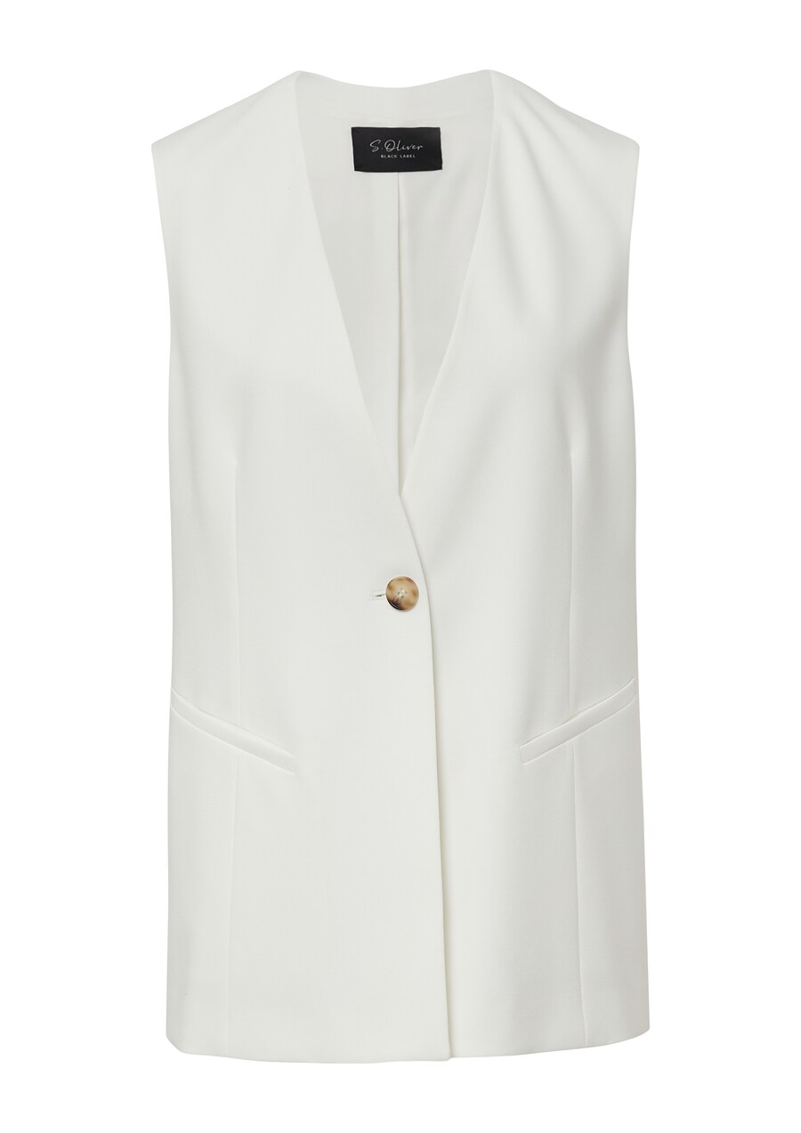 Костюмный жилет s.Oliver BLACK LABEL, Light beige
Костюмный жилет s.Oliver BLACK LABEL, Light beige