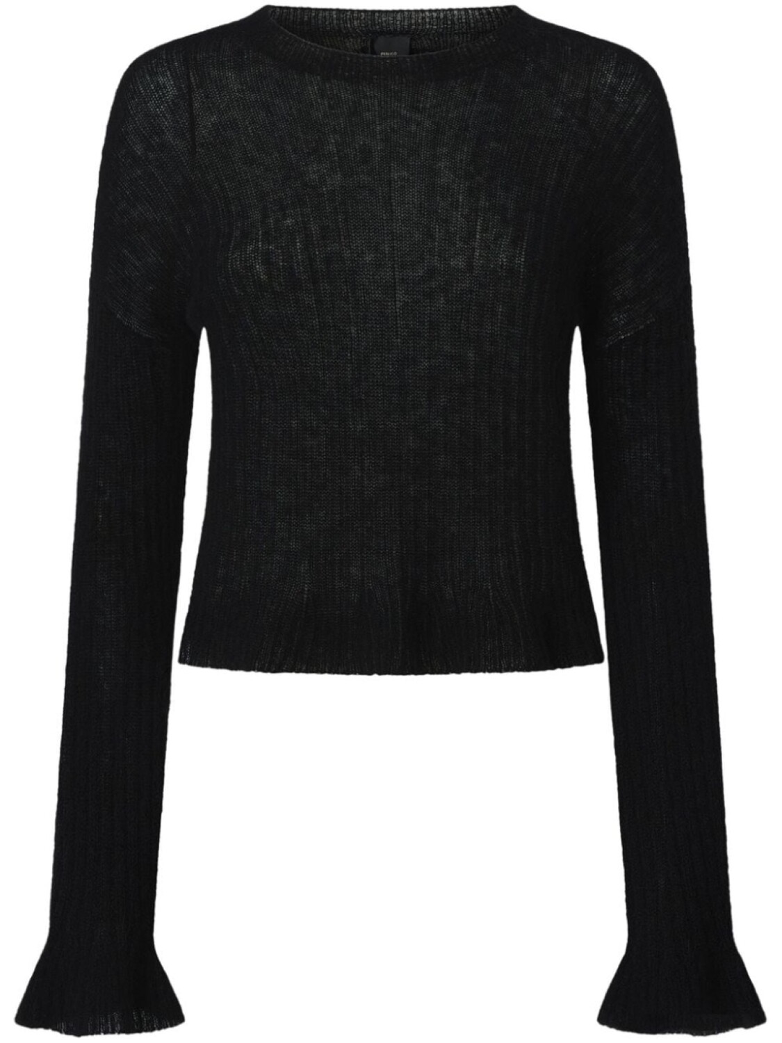 Топ PINKO с расклешенными манжетами, черный
Топ PINKO с расклешенными манжетами, черный