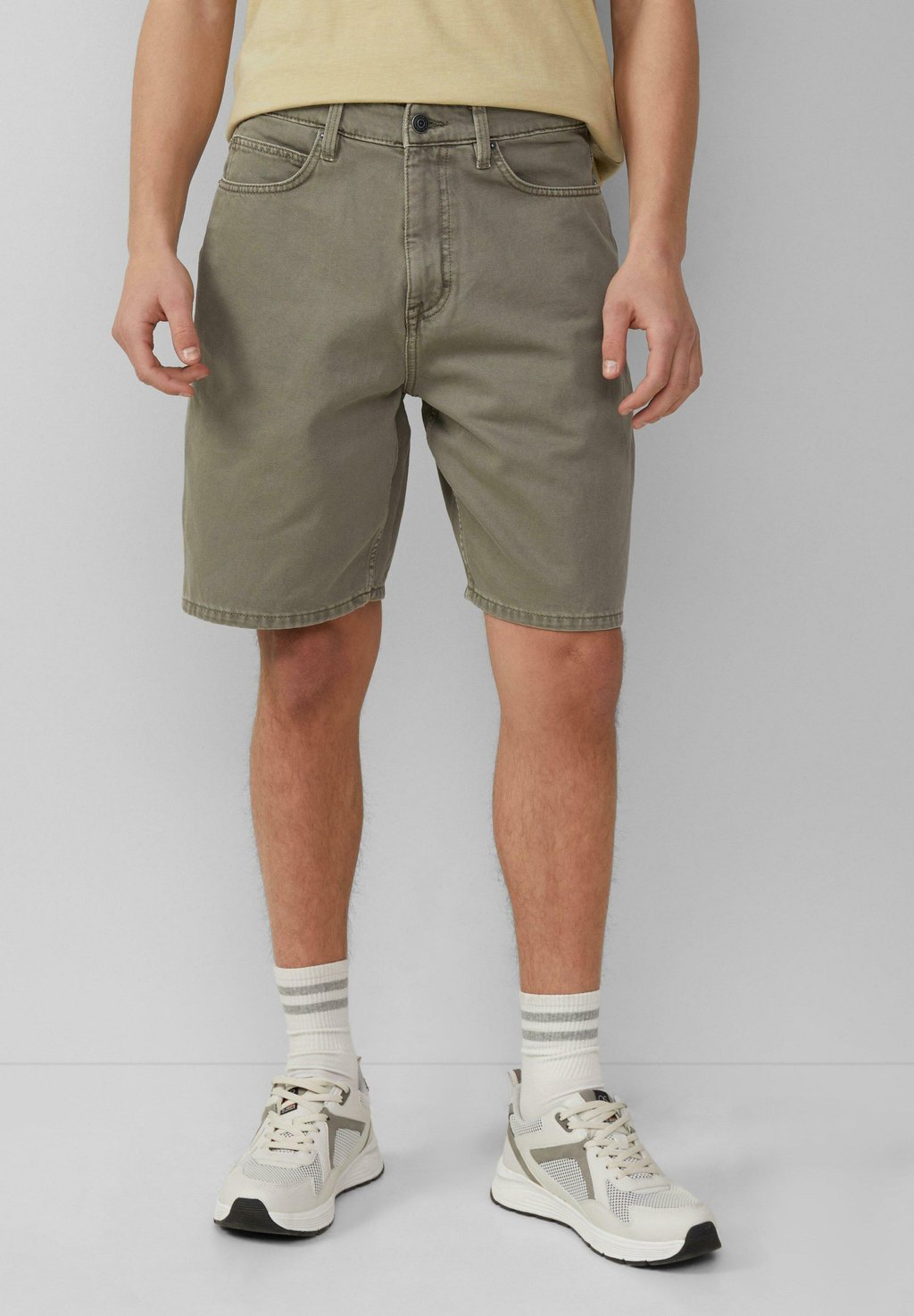 Джинсовые шорты MID RISE QS, синий 
Джинсовые шорты MID RISE QS, синий