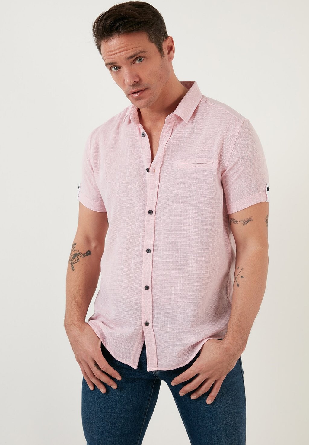 Рубашка REGULAR FIT Buratti, цвет rose color 
Рубашка REGULAR FIT Buratti, цвет rose color