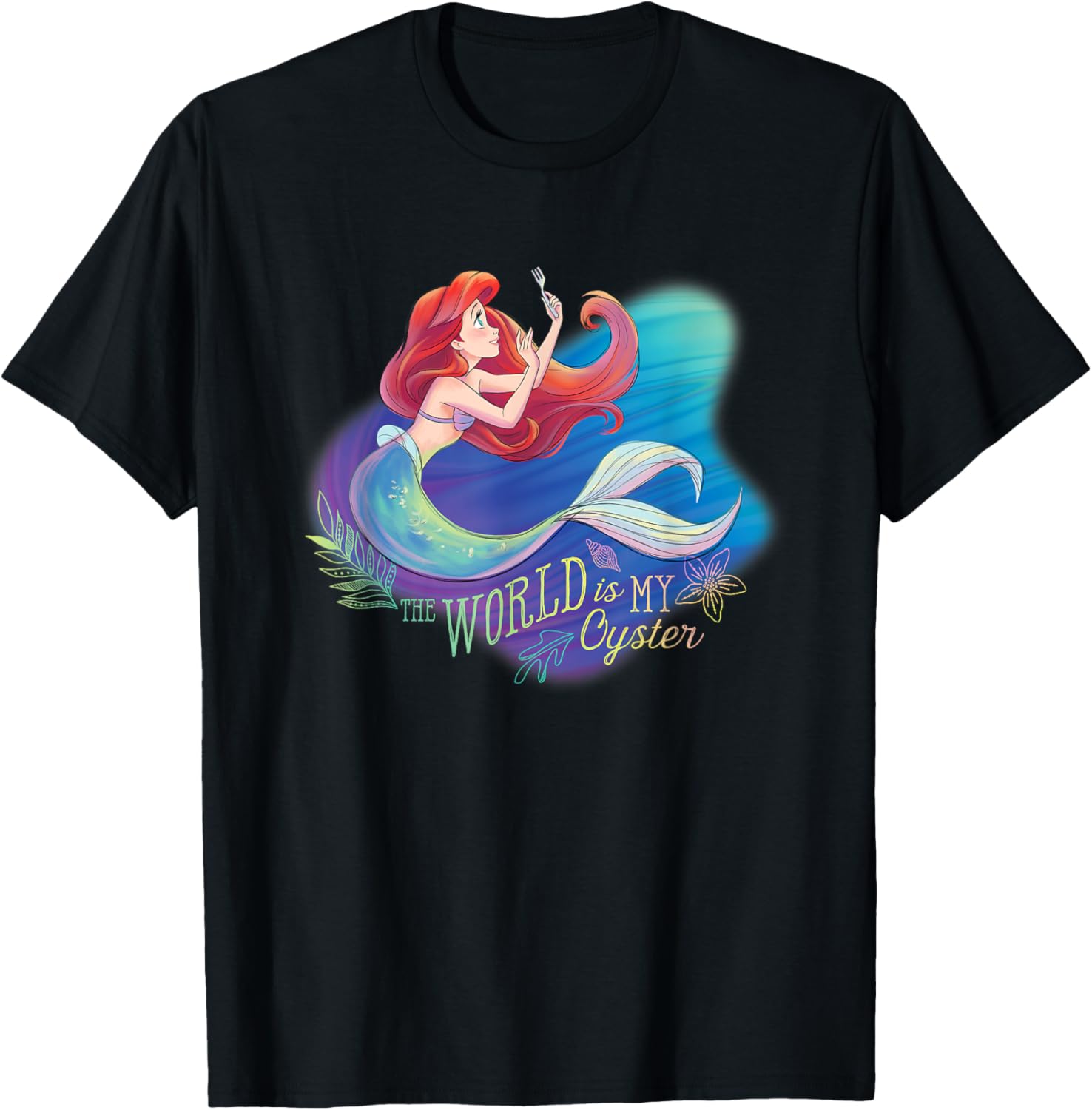 Футболка Disney «Русалочка» с изображением Ариэль и устрицы Измай, черная
Футболка Disney «Русалочка» с изображением Ариэль и устрицы Измай, черная