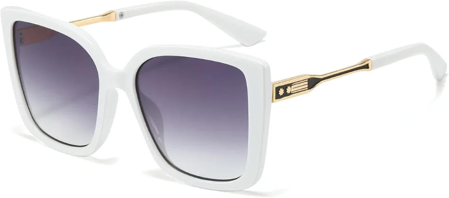 Роскошные модные солнцезащитные очки с леопардовым принтом, тонкой оправой, увеличенного размера, женские солнцезащитные очки с градиентным цветом, мужские солнцезащитные очки UV400 TKKTLLT, White Gray
Роскошные модные солнцезащитные очки с леопардовым принтом, тонкой оправой, увеличенного размера, женские солнцезащитные очки с градиентным цветом, мужские солнцезащитные очки UV400 TKKTLLT, White Gray