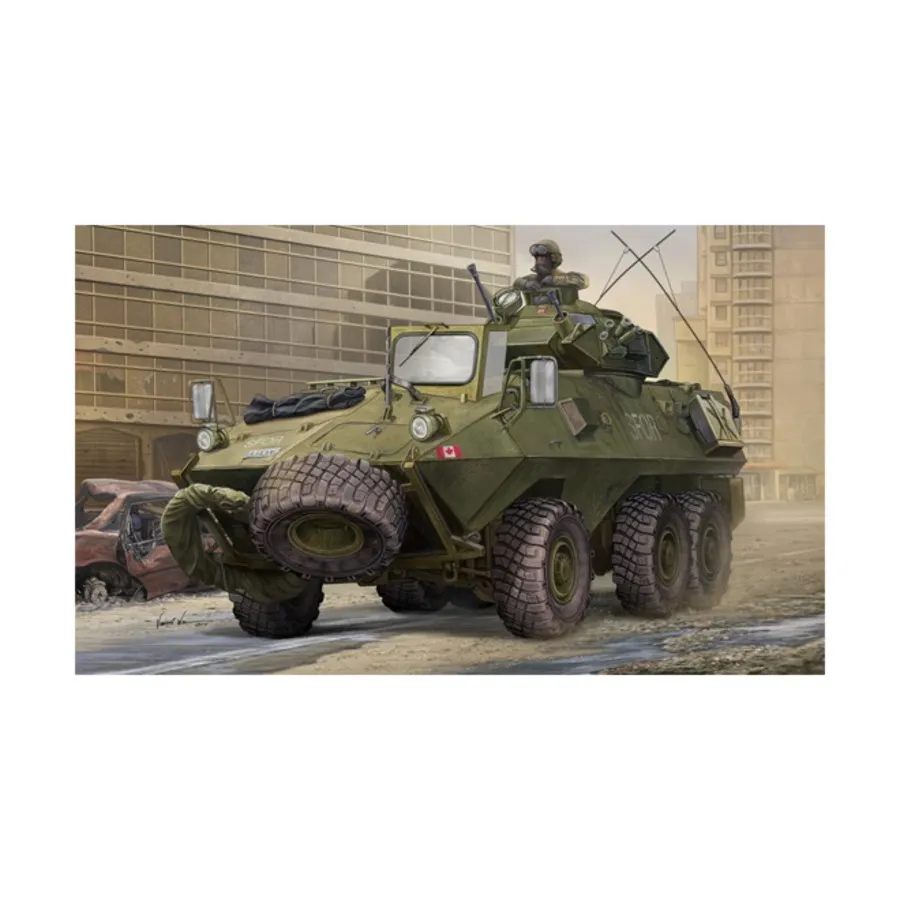 Канадский бронетранспортер Grizzly 6x6 (поздняя версия), Military Models (1:35) (Trumpeter Models)
Канадский бронетранспортер Grizzly 6x6 (поздняя версия), Military Models (1:35) (Trumpeter Models)