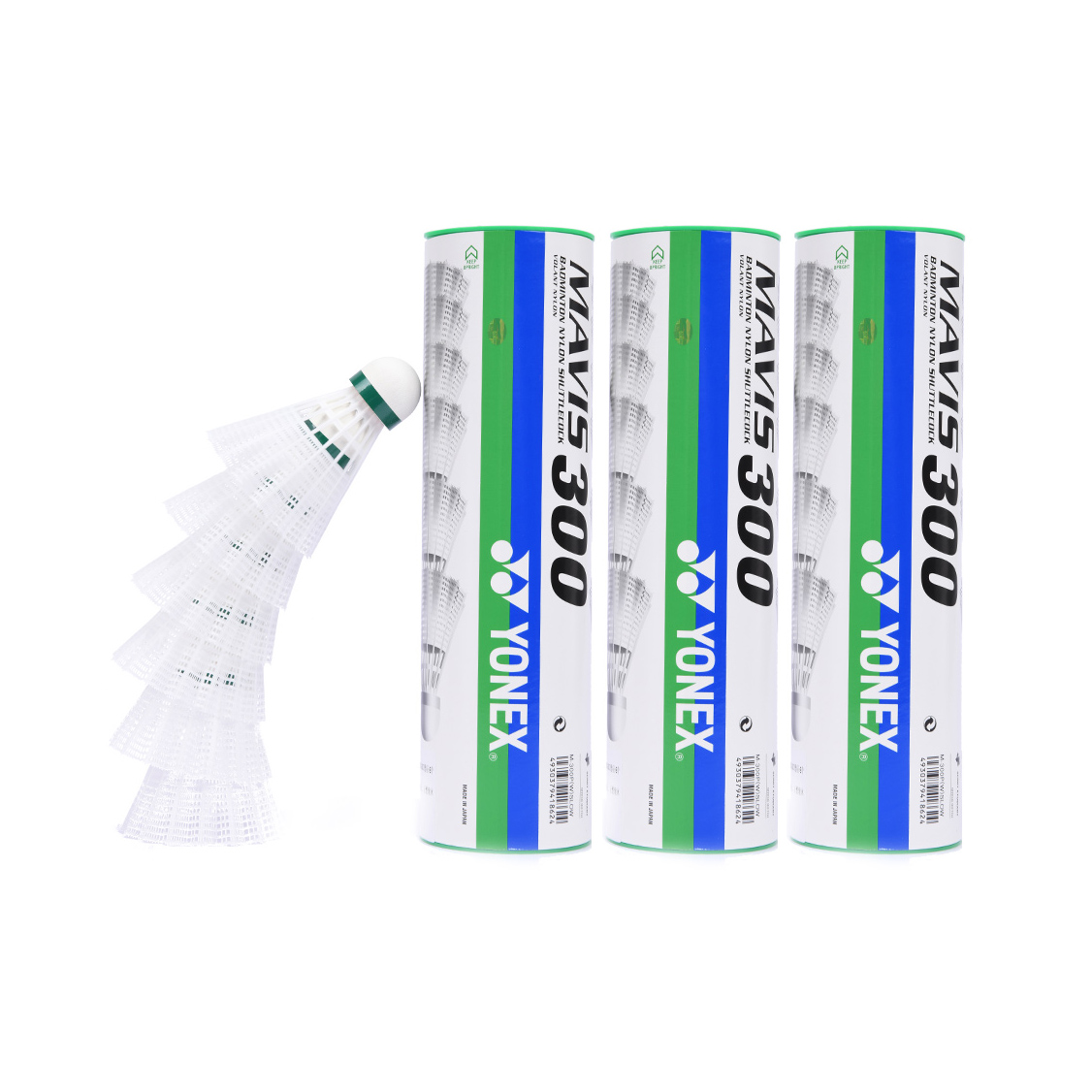 Mavis Collection M 300 нейлон волан 6 штук нейлон для улицы 1 туба воланы YONEX, белый/синий
Mavis Collection M 300 нейлон волан 6 штук нейлон для улицы 1 туба воланы YONEX, белый/синий