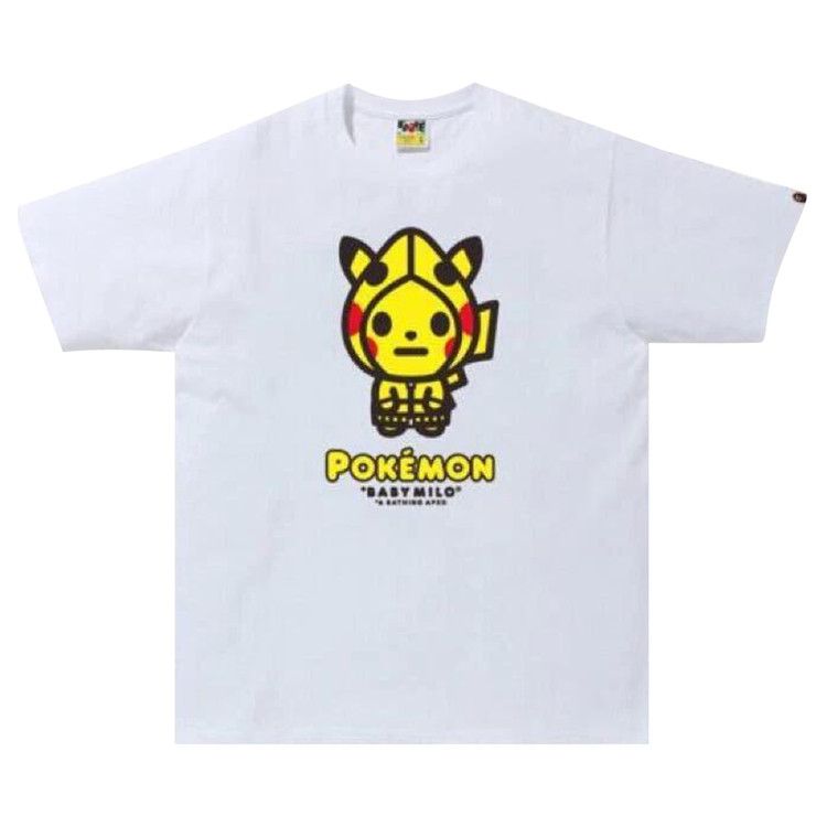 Футболка BAPE x Pokemon Pikachu Tee, White
Футболка BAPE x Pokemon Pikachu Tee, White