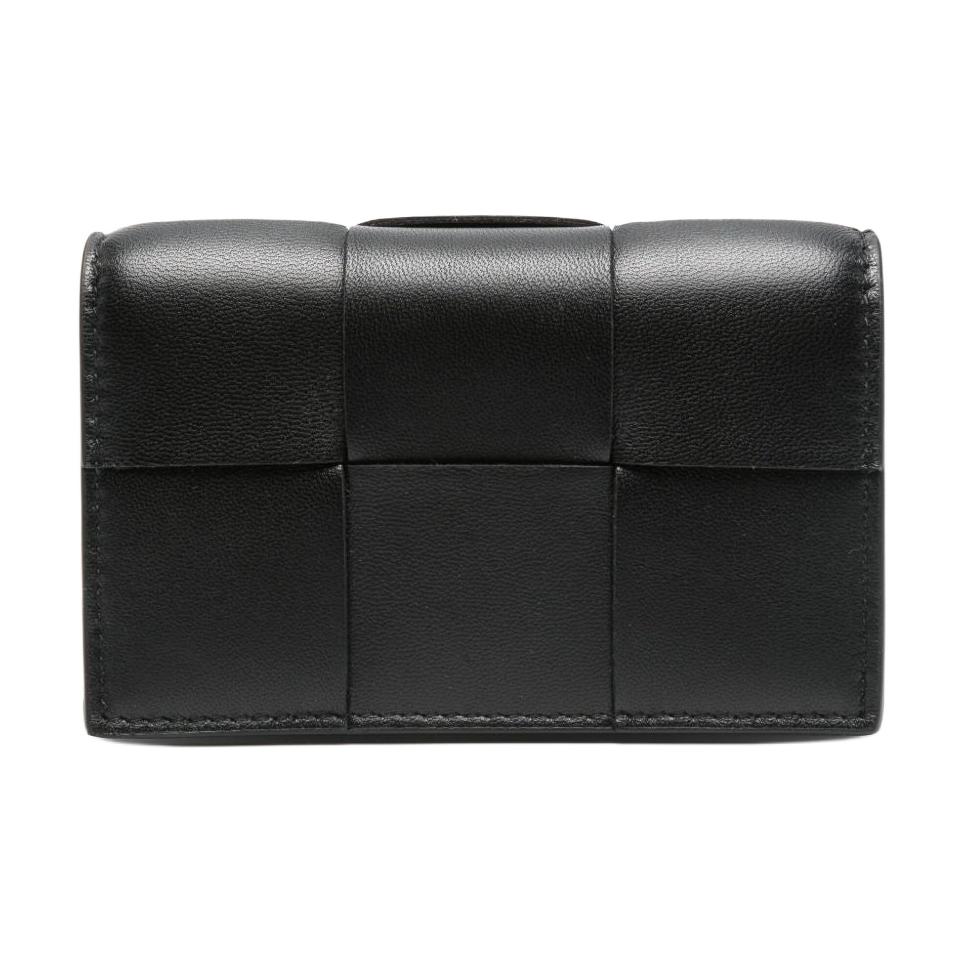 Bottega Veneta Женский держатель для карт из овечьей кожи, стандартный размер, черный
Bottega Veneta Женский держатель для карт из овечьей кожи, стандартный размер, черный