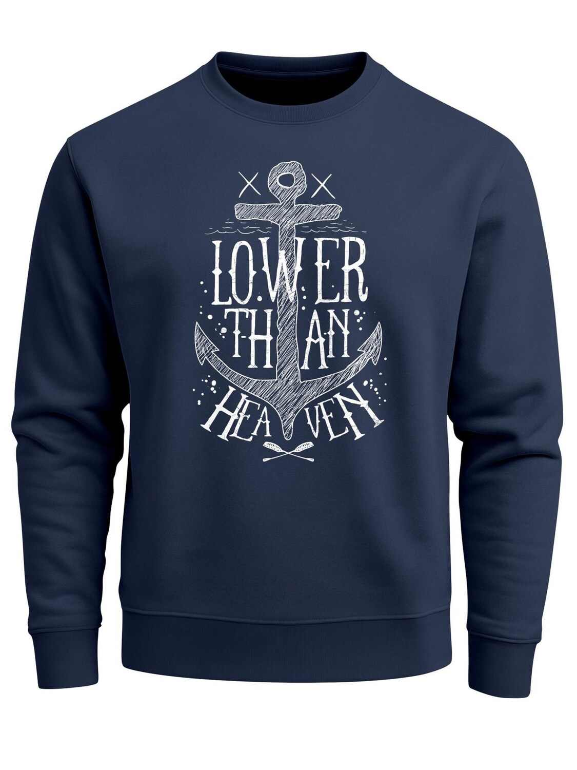 Neverless Свитшот 'Lower than heaven' в цвете Navy
Neverless Свитшот 'Lower than heaven' в цвете Navy