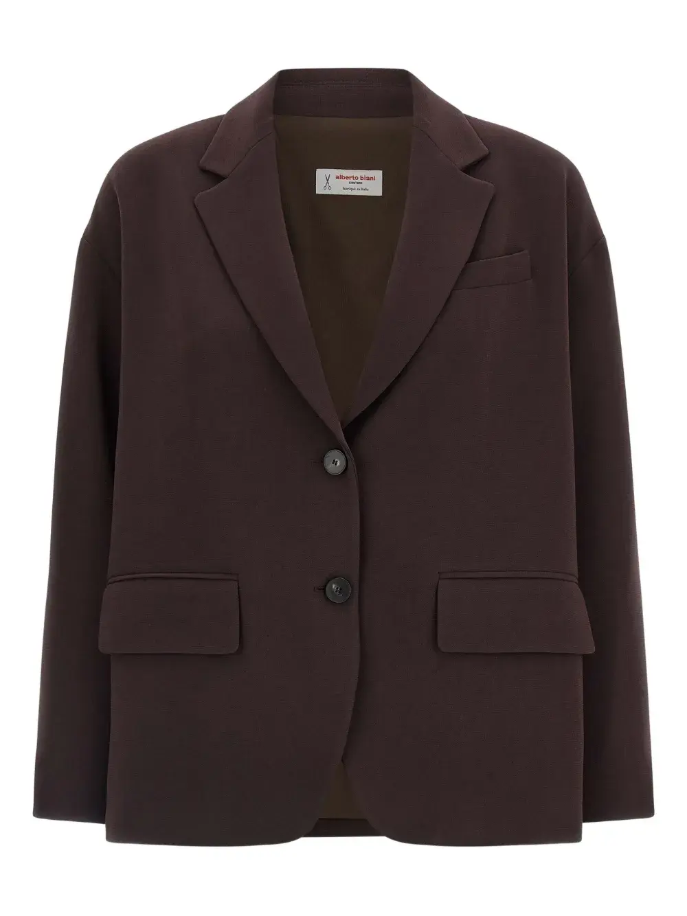 Пиджак с V-образным вырезом и двумя пуговицами ALBERTO BIANI, коричневый
Пиджак с V-образным вырезом и двумя пуговицами ALBERTO BIANI, коричневый