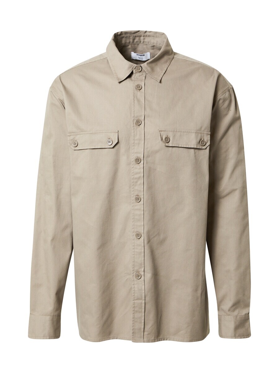 Рубашка на пуговицах стандартного кроя About You JEREMIAS, экрю
Рубашка на пуговицах стандартного кроя About You JEREMIAS, экрю