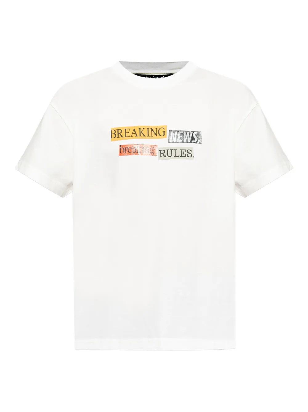 Футболка с графическим принтом срочных новостей PALM ANGELS
Футболка с графическим принтом срочных новостей PALM ANGELS