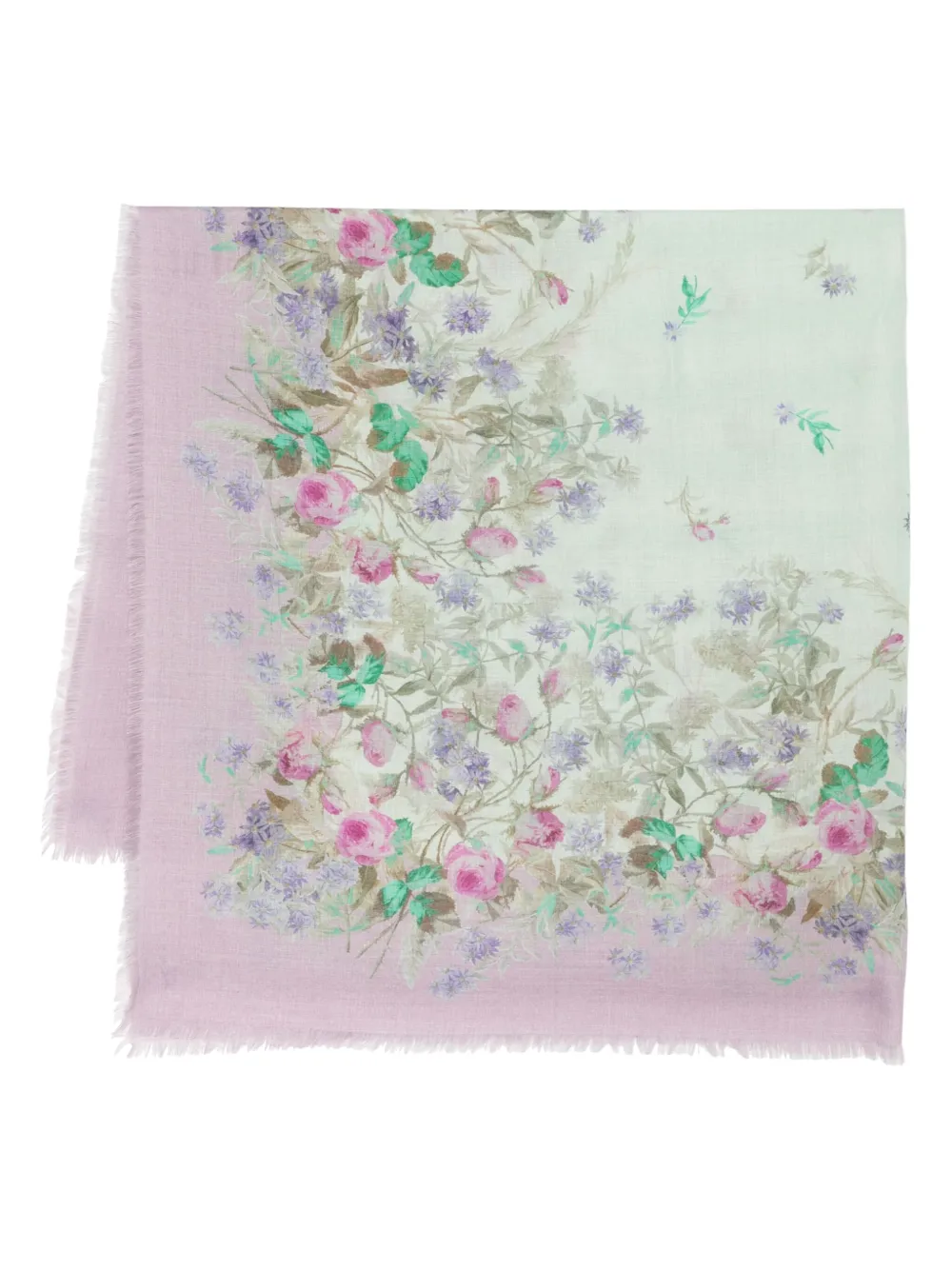 Шарф с цветочным принтом La DoubleJ, зеленый
Шарф с цветочным принтом La DoubleJ, зеленый