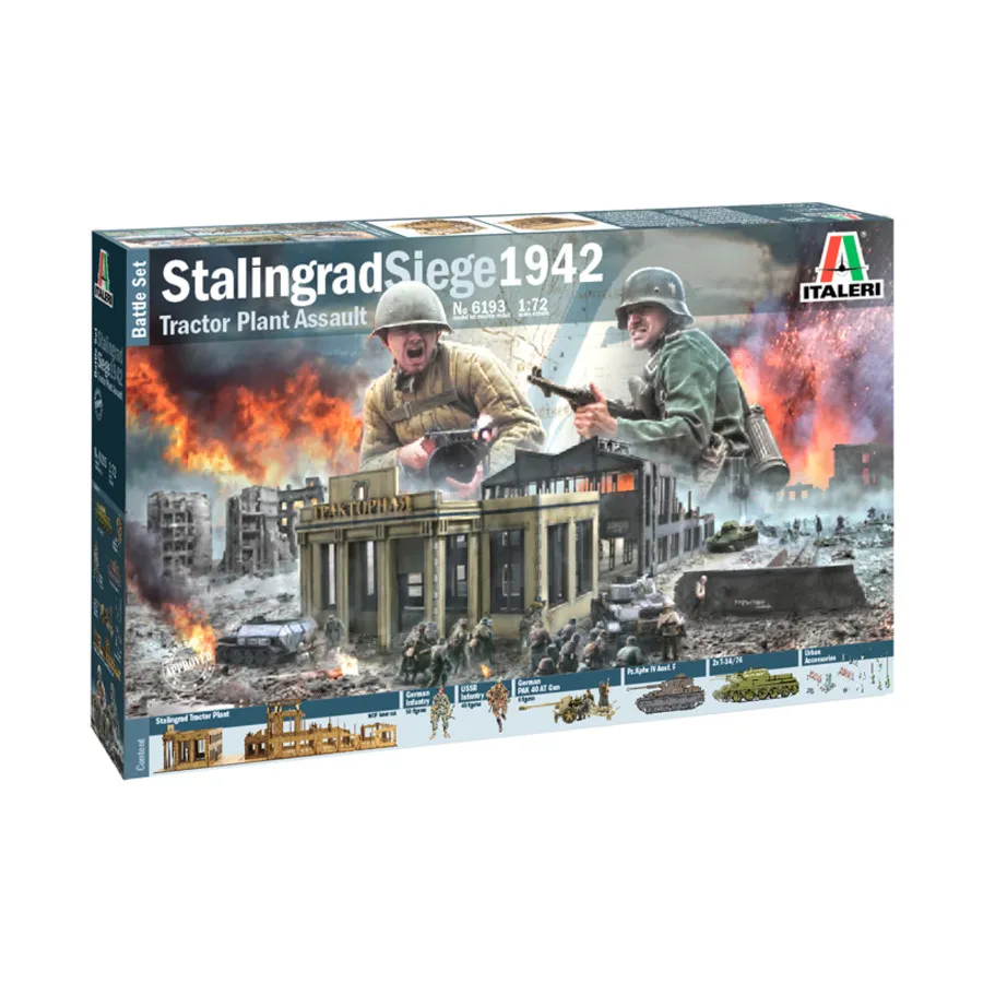 Сталинградская блокада 1942 года., Battle Sets (1:72) (Italeri)
Сталинградская блокада 1942 года., Battle Sets (1:72) (Italeri)