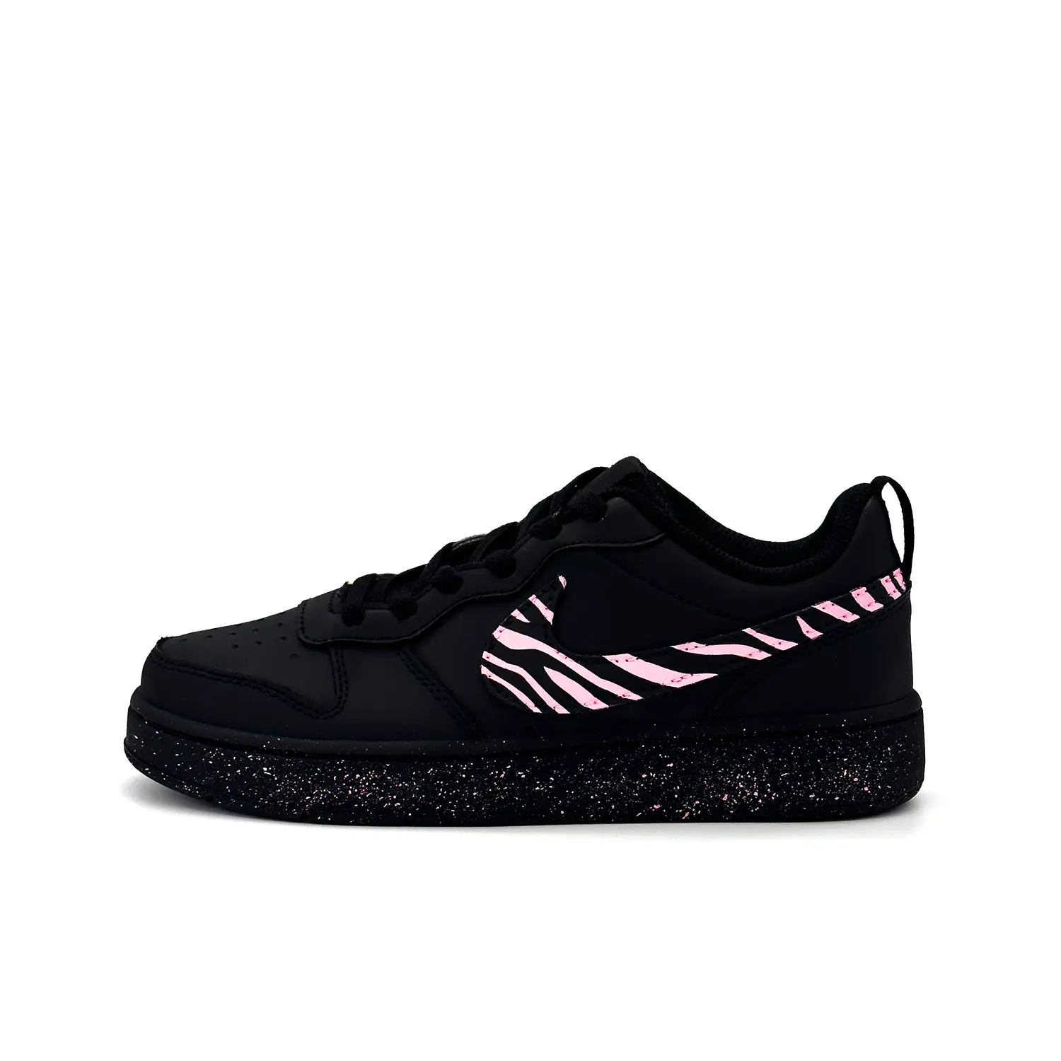 Nike Court Borough Lotus Tang Delight Leather Slip Resistant Low top Kids' Skateboarding Shoes Black Pink Teenagers
Nike Court Borough Lotus Tang Delight Leather Slip Resistant Low top Kids' Skateboarding Shoes Black Pink Teenagers