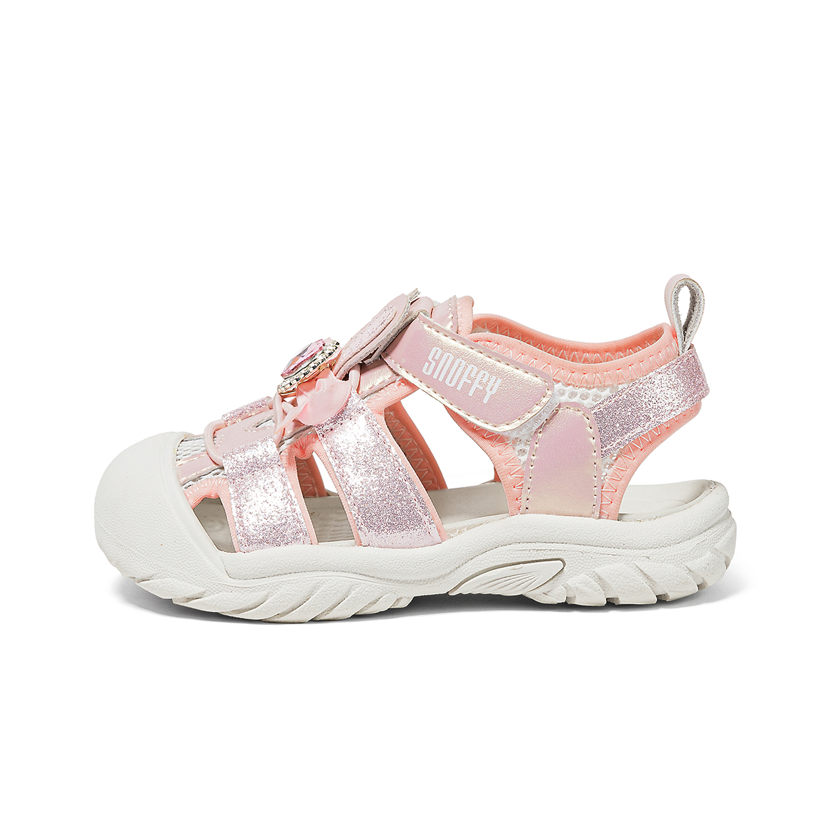 Противоскользящие и дышащие детские сандалии Snoffy, розовый
Противоскользящие и дышащие детские сандалии Snoffy, розовый