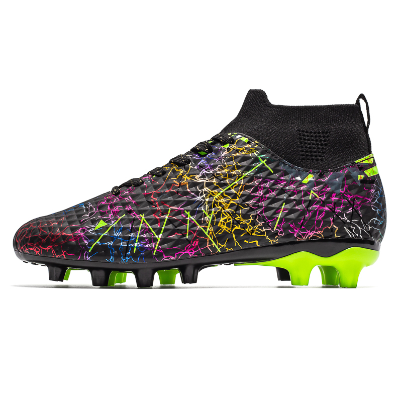 Футбольные бутсы для детей и подростков: нескользящие, износостойкие, легкие, амортизирующие, балансирующие HBRK, черный/зеленый
Футбольные бутсы для детей и подростков: нескользящие, износостойкие, легкие, амортизирующие, балансирующие HBRK, черный/зеленый