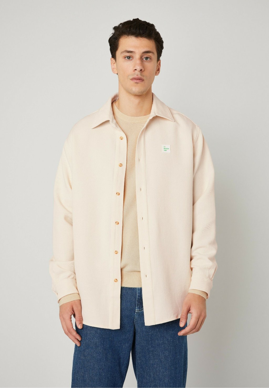 Рубашка American Vintage, кремовый
Рубашка American Vintage, кремовый