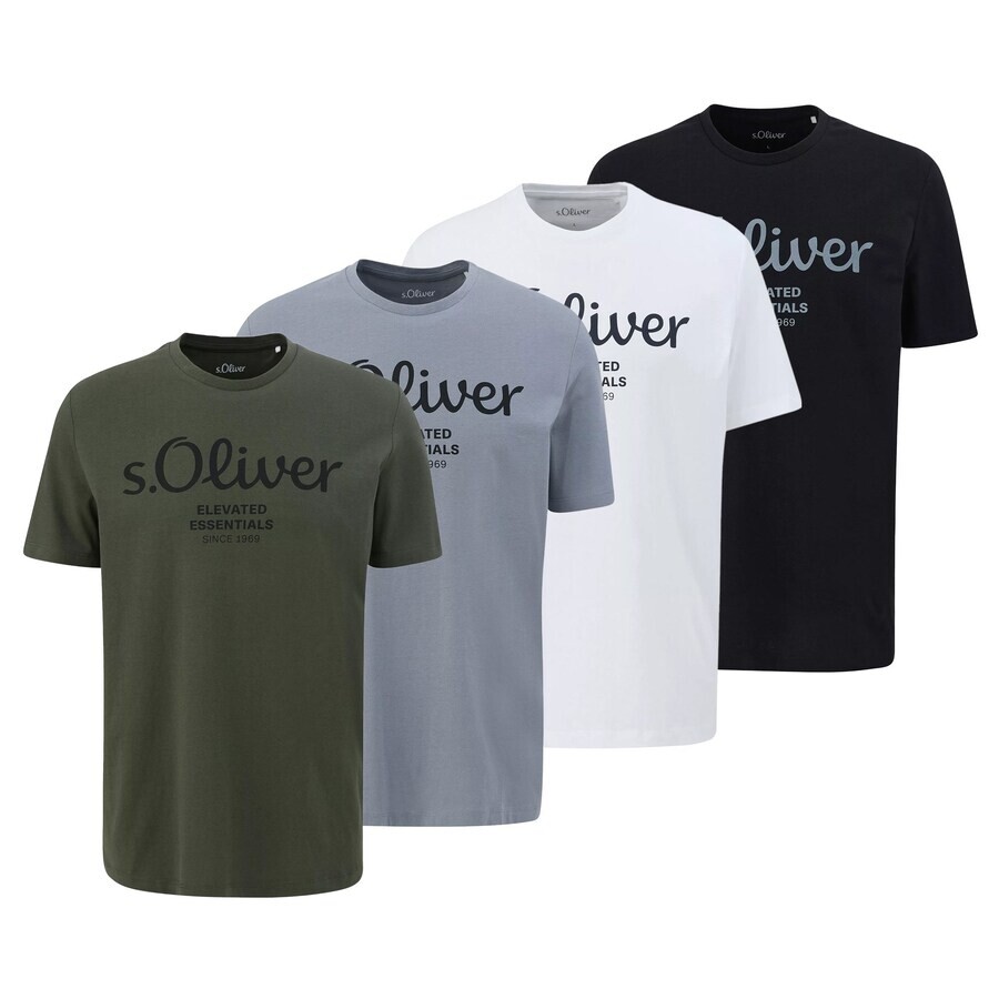 Классическая футболка s.Oliver Shirt, цвет smoke grey/dark green/black/white
Классическая футболка s.Oliver Shirt, цвет smoke grey/dark green/black/white