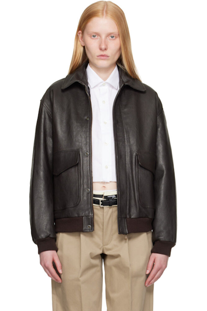 Коричневая кожаная куртка-бомбер HommeGirls, Коричневый, Коричневая кожаная куртка-бомбер HommeGirls
Коричневая кожаная куртка-бомбер HommeGirls, Коричневый, Коричневая кожаная куртка-бомбер HommeGirls