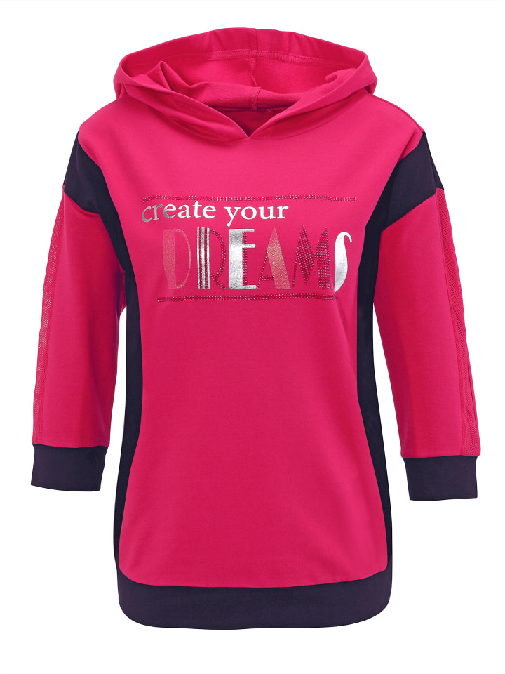 Розово-синяя толстовка Sieh an!
Розово-синяя толстовка Sieh an!