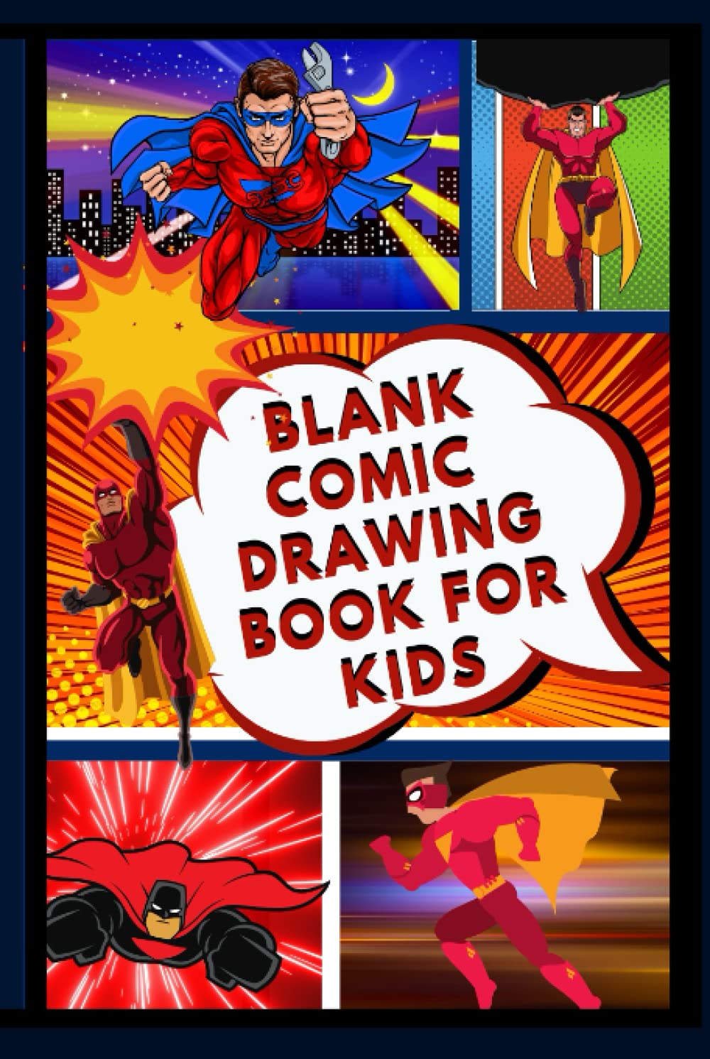 Premium Blank Comic drawing Book For Kids (Independently published)
Premium Blank Comic drawing Book For Kids (Independently published)