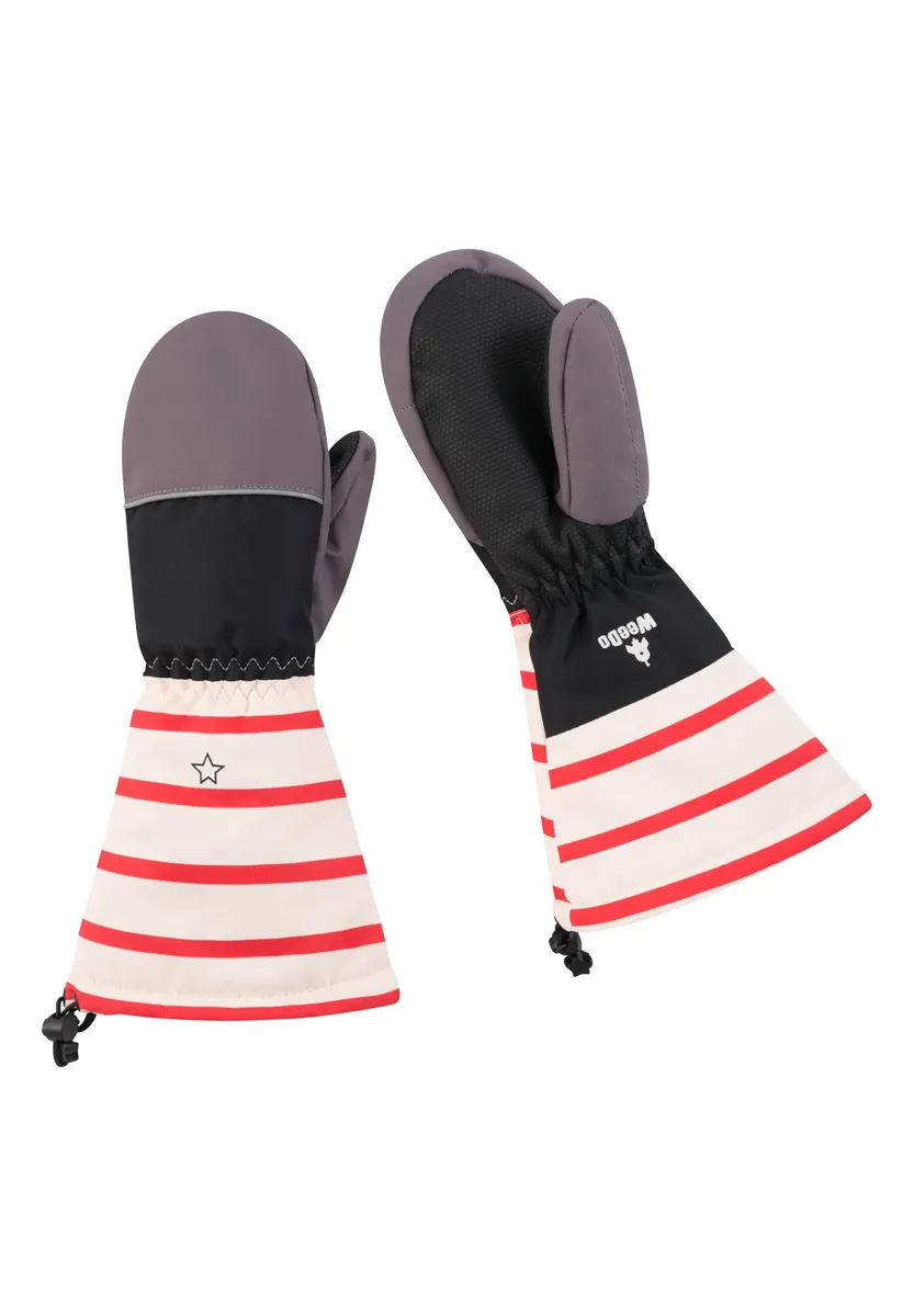 Варежки WeeDo "HOOKDO Pirate", длинные манжеты, экологически чистое производство, подходят для зимнего комбинезона WeeDo, черный
Варежки WeeDo "HOOKDO Pirate", длинные манжеты, экологически чистое производство, подходят для зимнего комбинезона WeeDo, черный