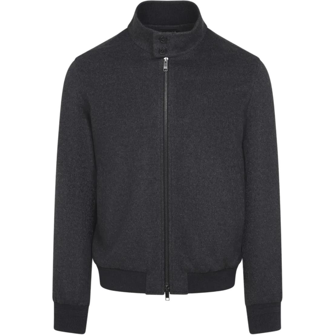 Zegna Zipped High Neck Bomber Jacket Ermenegildo Zegna, темно-серый
Zegna Zipped High Neck Bomber Jacket Ermenegildo Zegna, темно-серый
