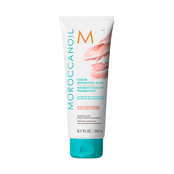 Цветная маска Color Depositing Mask Rose Gold Moroccanoil, 200 ml
Цветная маска Color Depositing Mask Rose Gold Moroccanoil, 200 ml