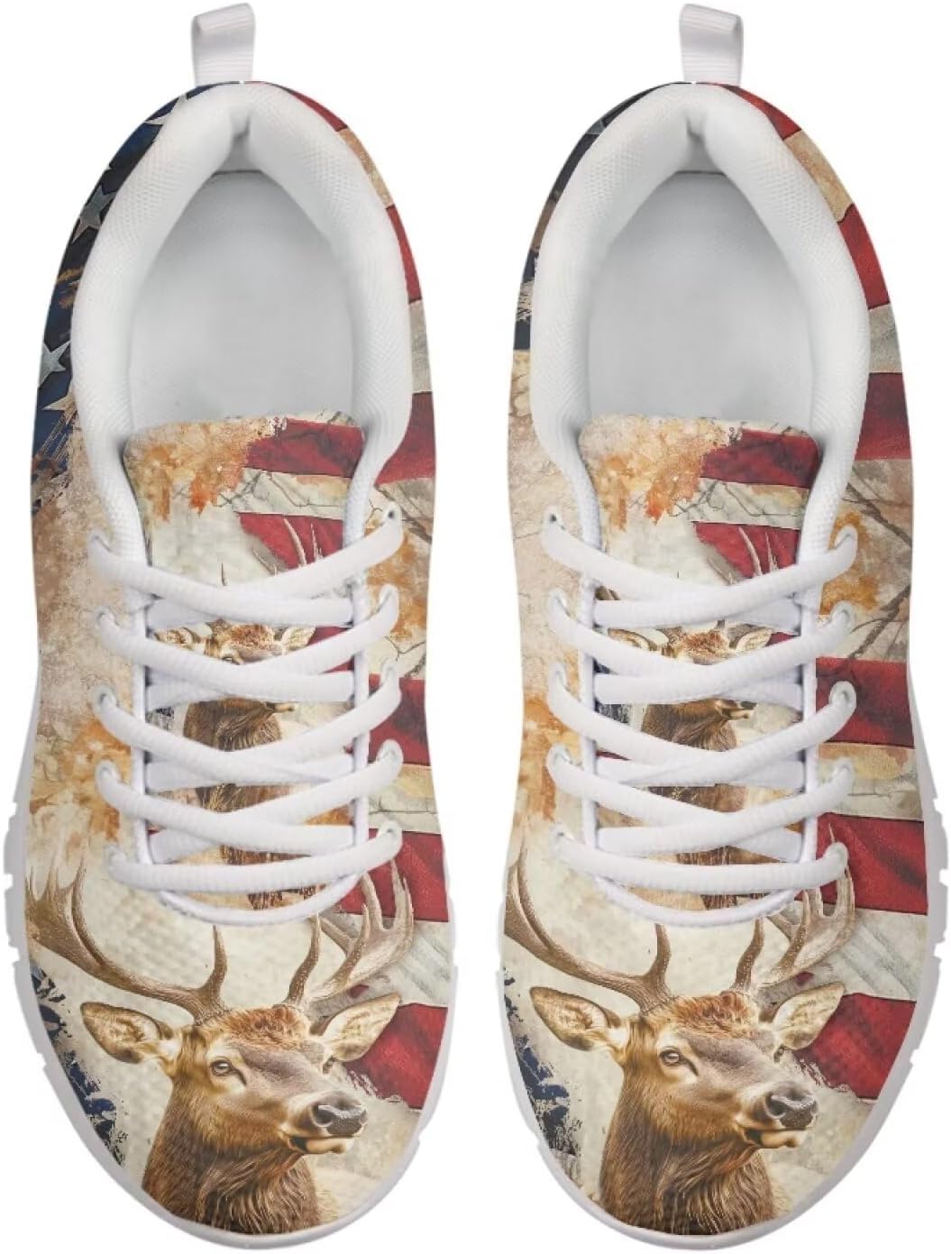 Кроссовки Belidome для ходьбы и бега для женщин и мужчин, легкие, дышащие, с противоскользящей подошвой для повседневной носки и тренировок, Usa Flag Deer
Кроссовки Belidome для ходьбы и бега для женщин и мужчин, легкие, дышащие, с противоскользящей подошвой для повседневной носки и тренировок, Usa Flag Deer