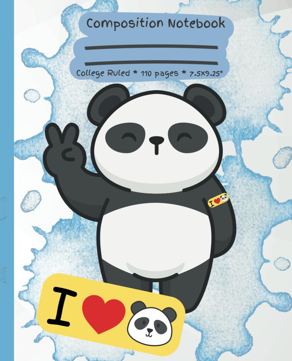Composition Notebook Anime Panda: College Ruled, 110 pages, 7.5 x 9.25” | Writing Journal for School, Work or Personal use | For Anime Fans! (Independently published)
Composition Notebook Anime Panda: College Ruled, 110 pages, 7.5 x 9.25” | Writing Journal for School, Work or Personal use | For Anime Fans! (Independently published)