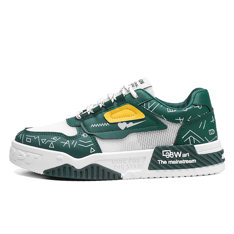 TELENT Скользостойкие амортизирующие низкие скейтерские кроссовки для мужчин с устойчивостью к истиранию бежево-зеленые, цвет Beige Green
TELENT Скользостойкие амортизирующие низкие скейтерские кроссовки для мужчин с устойчивостью к истиранию бежево-зеленые, цвет Beige Green