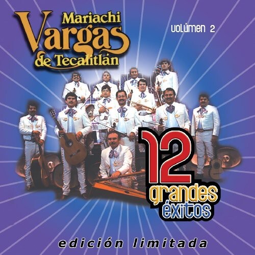 CD диск Mariachi Vargas De Tecalitlan: 12 Grandes Exitos 2
CD диск Mariachi Vargas De Tecalitlan: 12 Grandes Exitos 2